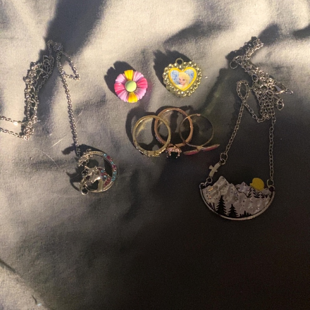 Assortment of jewelry for women and kids
